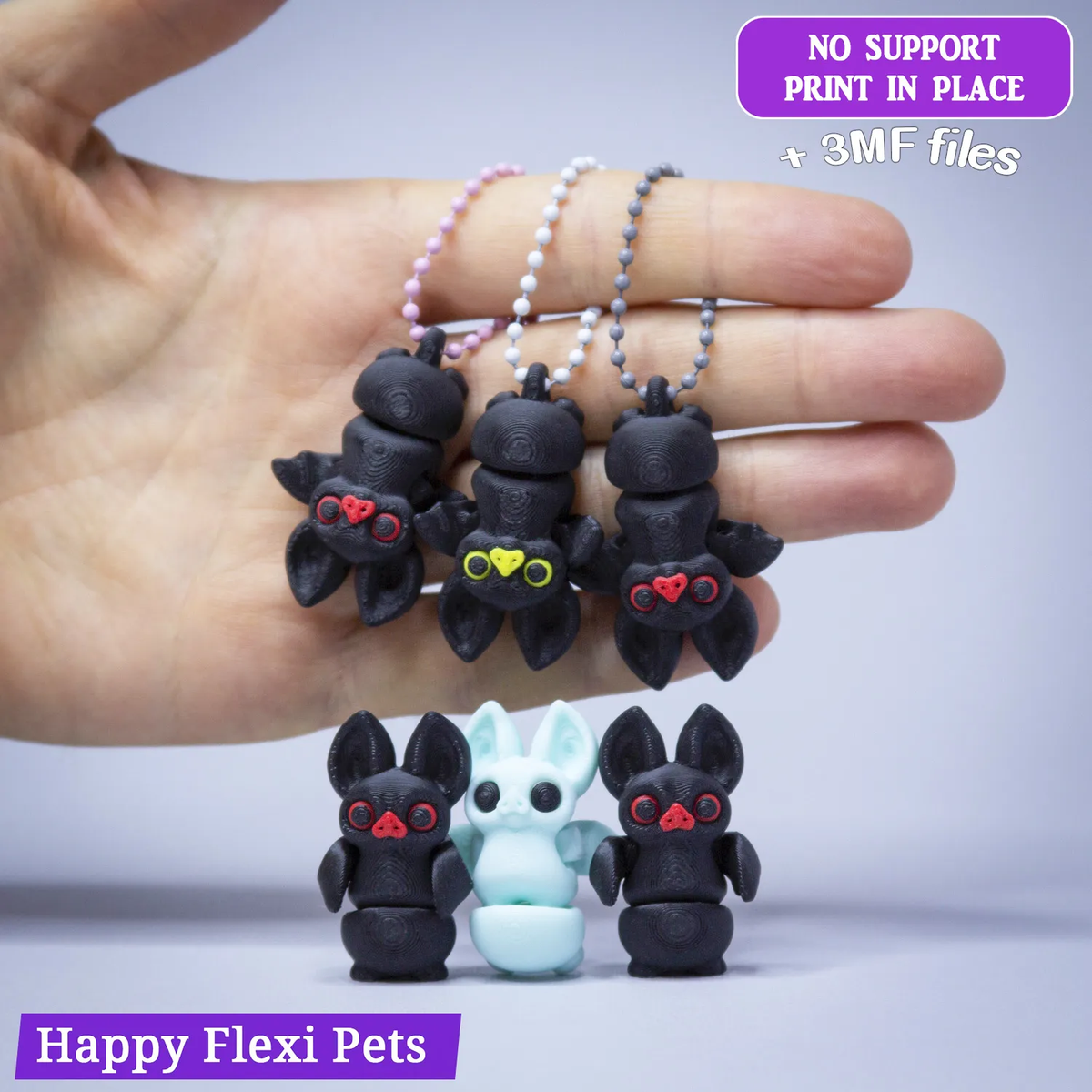 Murciélago Flexi, diseño de Happy Flexi Pets